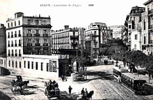 Alger - Carrefour de l'Agha - 1915